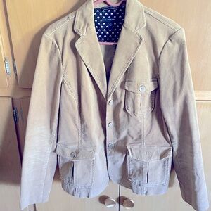 Tan Corduroy Blazer